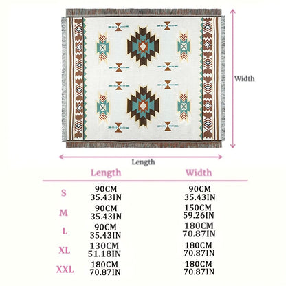 BohoLiving - Southwestern Jacquard Picnic Blanket