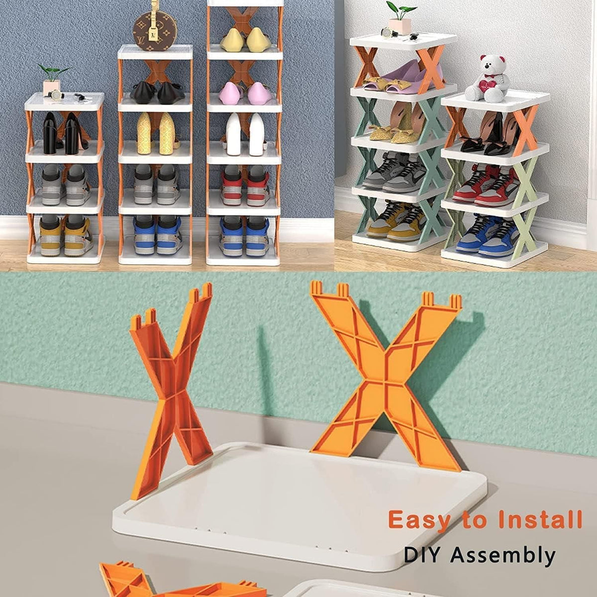 StackStep™ - 6 Tier Shoe Organizer
