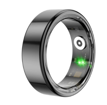 Bague connectée avec suivi de la fréquence cardiaque et de l'oxygène dans le sang | Tracker de fitness étanche pour un suivi quotidien de votre santé