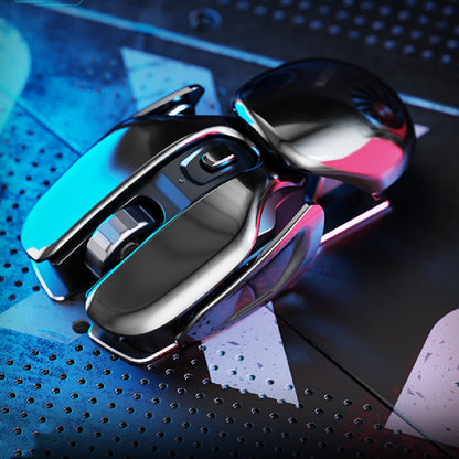 Cordless Quiet-Click Computer Mouse with Programmable Buttons for Work & Gaming | Desktop Laptop PC Accessory
