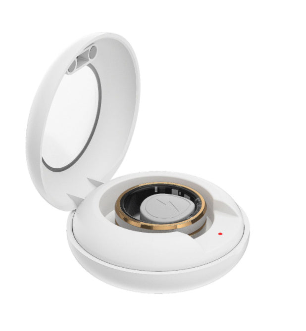 Bague connectée avec suivi de la fréquence cardiaque et de l'oxygène dans le sang | Tracker de fitness étanche pour un suivi quotidien de votre santé