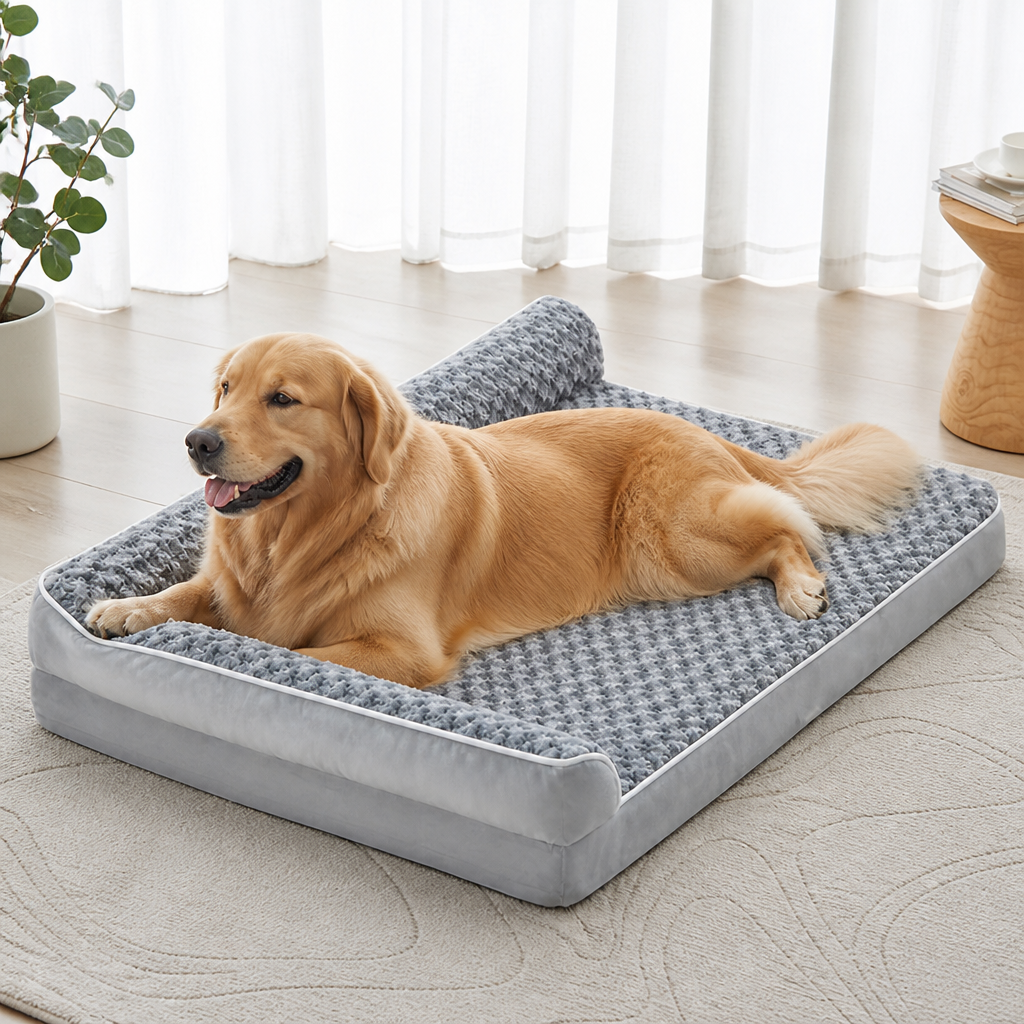 Ortekor Non-Slip & Removable Cover Dog Sofa Bed