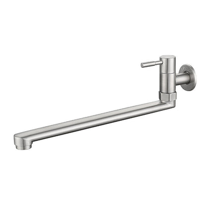 Robinet pivotant mural en acier inoxydable – Remplisseur de casseroles monocommande pour cuisine