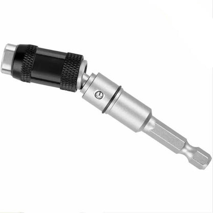 Flexible Drill Adapter with 105° Angle Adjustment for Tight Corners and Hard-to-Reach Areas in Cabinets Furniture Assembly Automotive Work