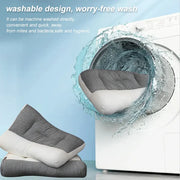 Contour Memory Pillow for Side and Back Sleepers with Ergonomic Cervical Support and Ear Relief Design