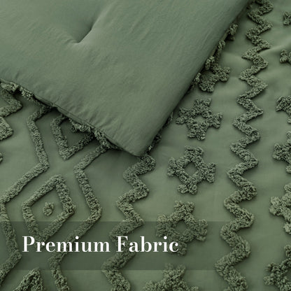 Ensemble de couette artistique Ortekor | Ensemble de couette pour très grand lit avec broderie complexe | Literie ultra-douce pour un confort tout au long de l'année