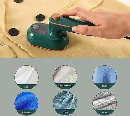 Compact Travel Steamer Iron for Clothes with Rapid Heat-Up, Portable Handheld Garment Press for Business Trips, Vacation, College Dorms