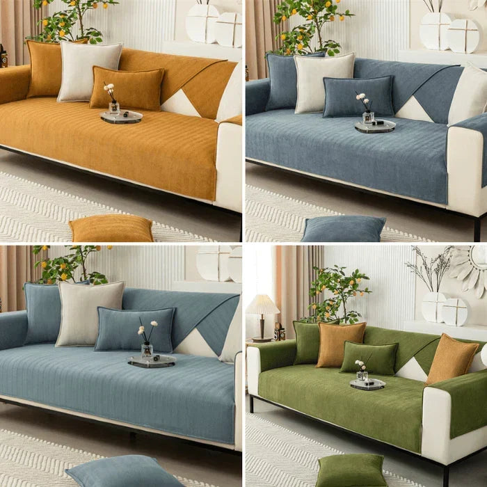 Anti-Slip Cozy Throw Blanket for Couch, Car & Office – Machine Washable Plush Cover for Warmth and Comfort