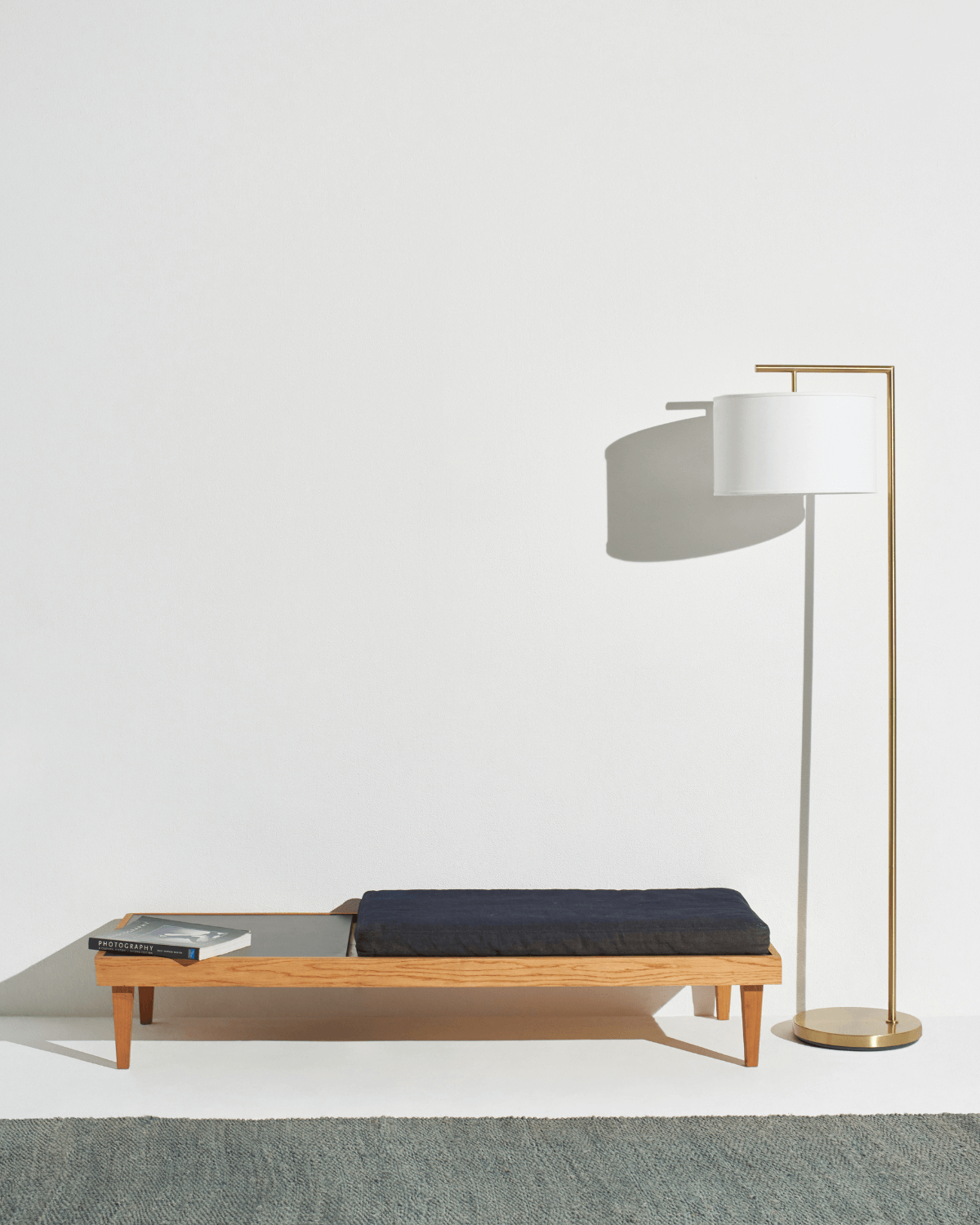Fabric Shade Standing Lamp 60-Inch Metal Frame LED Illumination Foot Switch Control Contemporary Black Antique Brass Satin Nickel Tall Uplig