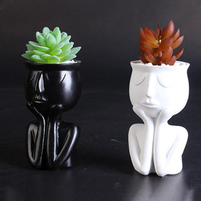 Gentle Grace Ceramic Planter