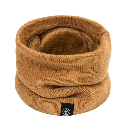 Fleece-Lined Knit Neck Warmer – Thermal Double-Layer Winter Scarf Gaiter for Cold Weather Running Hiking Commuting | 2-Pack Unisex Neck Wrap
