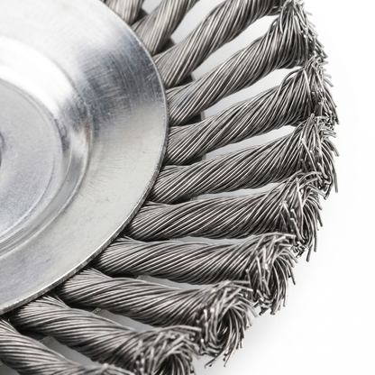 Heavy-Duty Steel Wire Trimmer Head Attachment for Electric String Trimmers – Cuts Dense Weeds, Overgrowth & Tough Vegetation