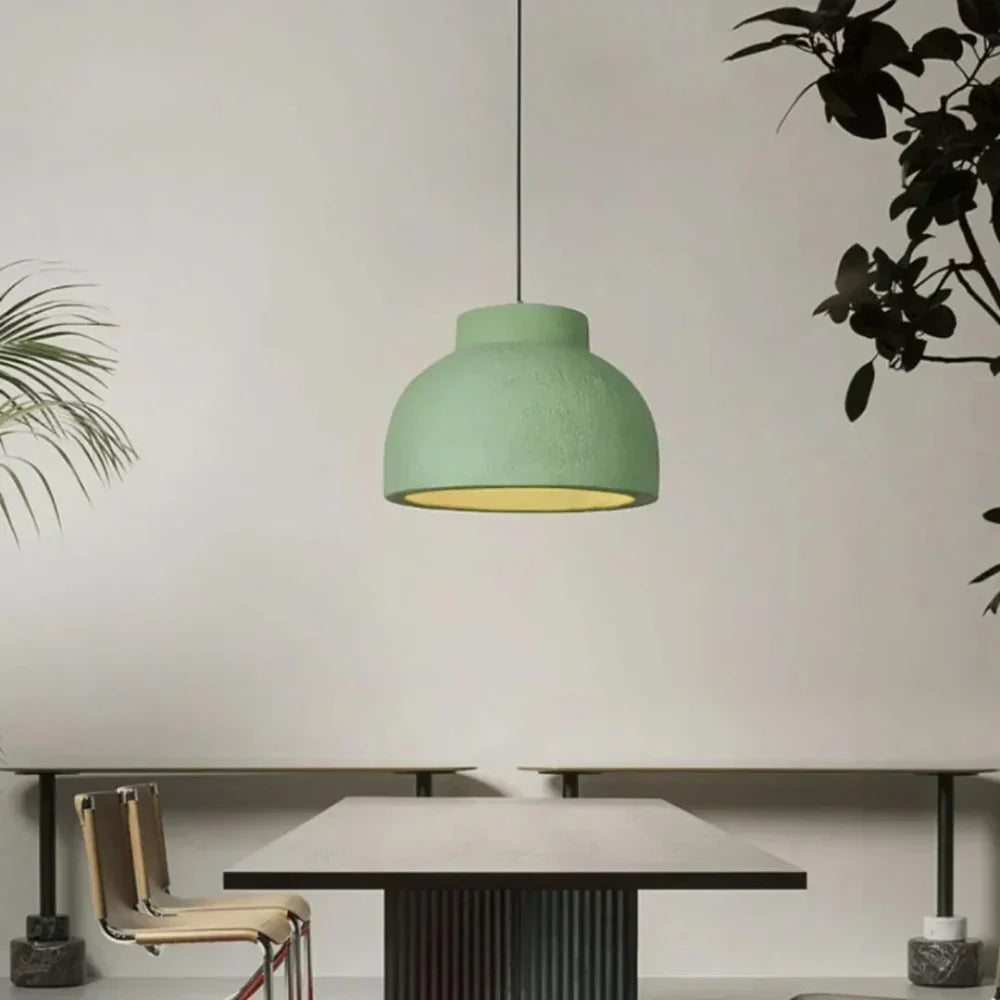 Plafonnier dôme 15 ou 23 pouces avec abat-jour en polystyrène blanc pour salle à manger, îlot de cuisine, chambre à coucher, cordon réglable, culot E26, mini moderne