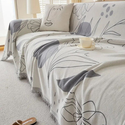 Fiora Sofa Cover - Reversible Microfiber, Pet-Friendly Couch Covers for Dogs