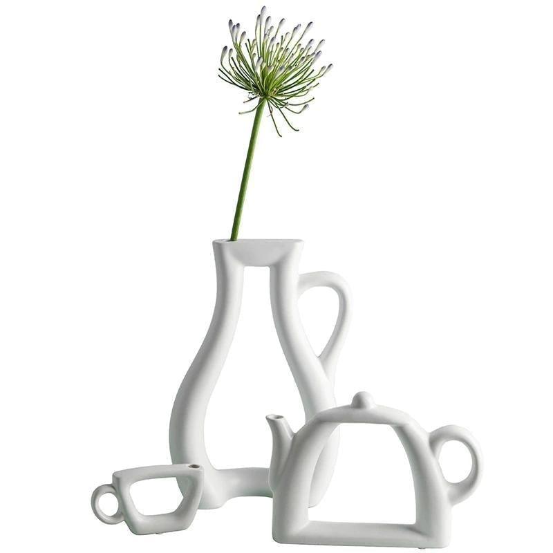 Delicate Tea Time Vases