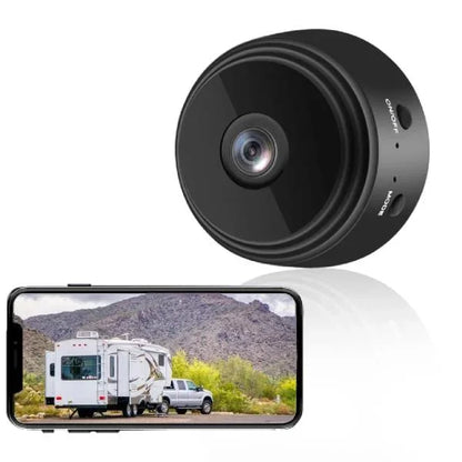 Wireless Backup Camera 720P HD Night Vision Motion Detection for RV Trailer Camper | Magnetic Mount 360° Rotation