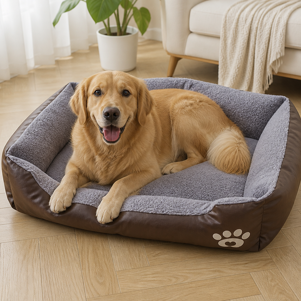 Ortekor Cozy Plush & Washable Dog Bed