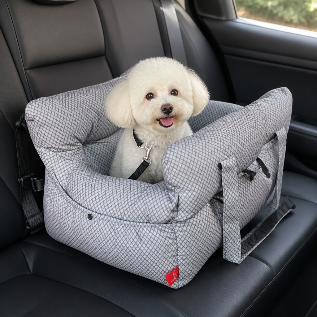 Ortekor Breathable Polyester Travel Carrier (Safety Hook & Car Seat Fit)