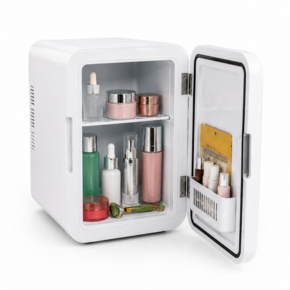 USB-Powered Compact Mini Fridge (For Drinks & Cosmetics)