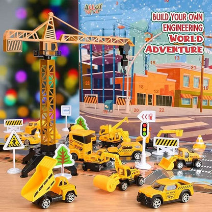 BUILDERCOUNT – Construction Vehicle Advent Calendar for Daily Discovery