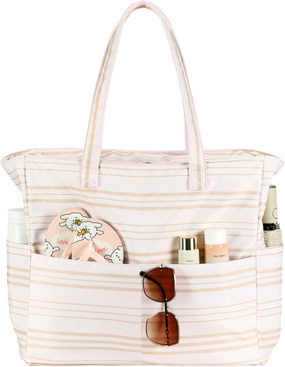 Sac fourre-tout de plage imperméable Ortekor avec compartiment pour affaires mouillées | Bagage cabine extra-large pour les week-ends