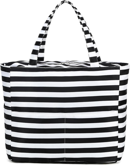 Sac de plage extra large avec compartiment étanche, sac de plage imperméable pour piscine et natation, sac fourre-tout pour le voyage