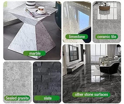 Advanced Surface Sealant for Stone, Wood & Tile Floors – Crystal-Clear Protective Finish for Kitchen Countertops, Hardwood, Marble & Granite