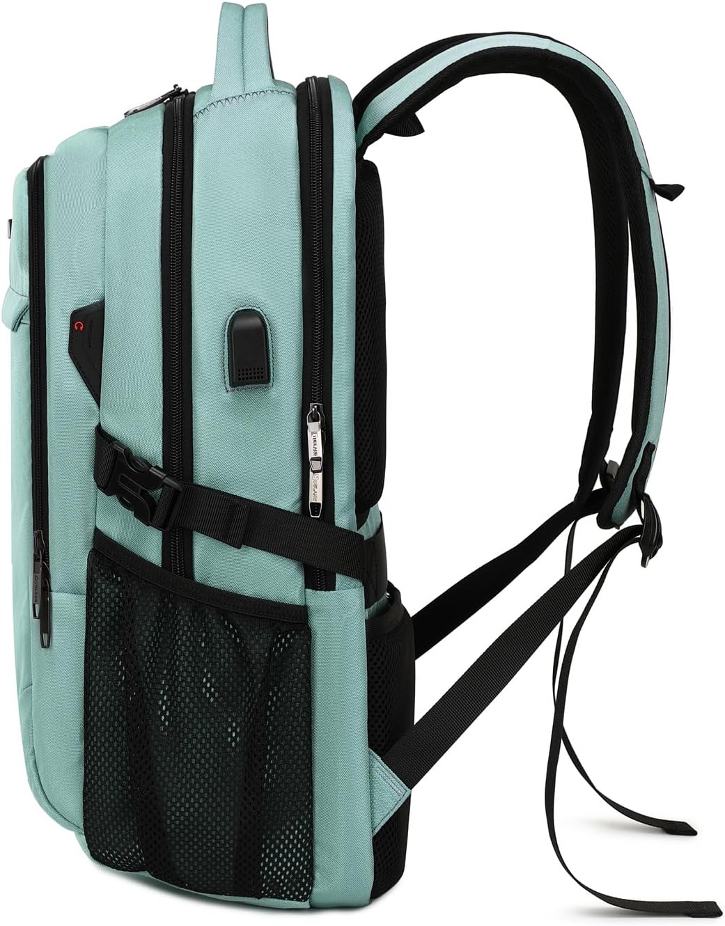 Travel Backpack with USB Charging Port for Laptops up to 17 Inches | Water-Resistant Daypack with Anti-Theft Pocket for Business Work School