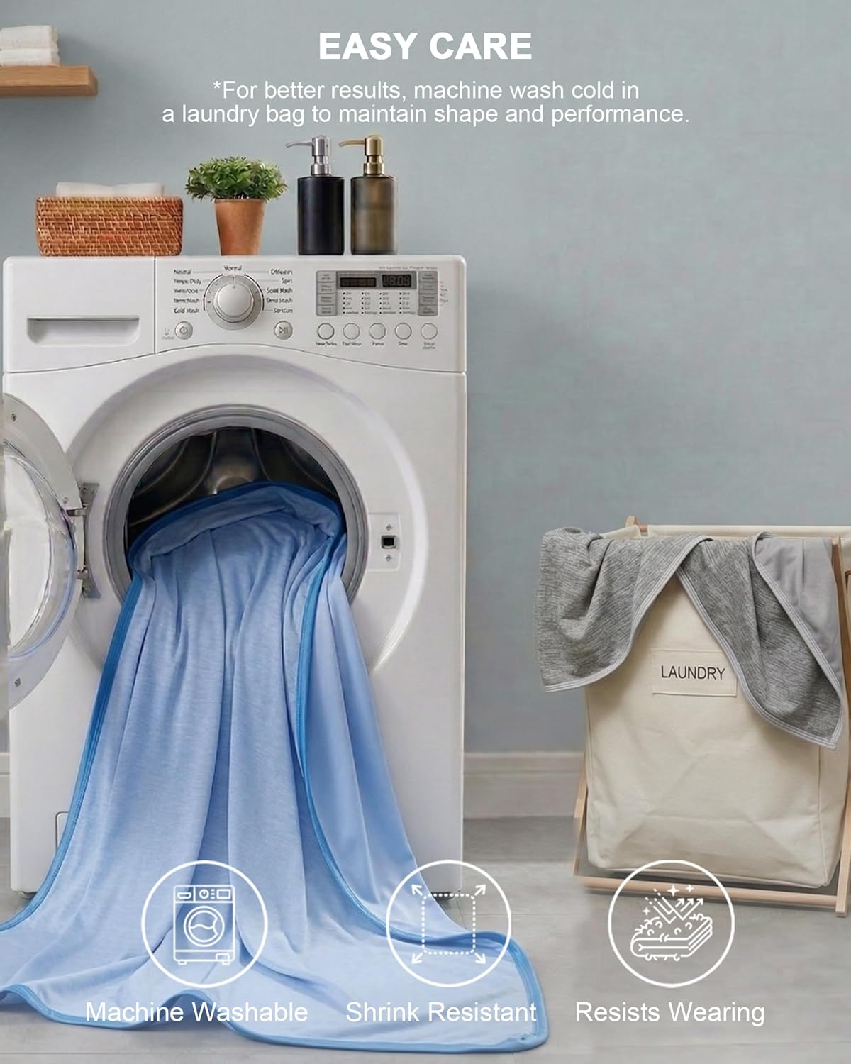 Confort Fraîcheur | Couverture rafraîchissante pour personnes ayant chaud la nuit avec Q-Max > 0,4 | Design léger et respirant pour des nuits réparatrices