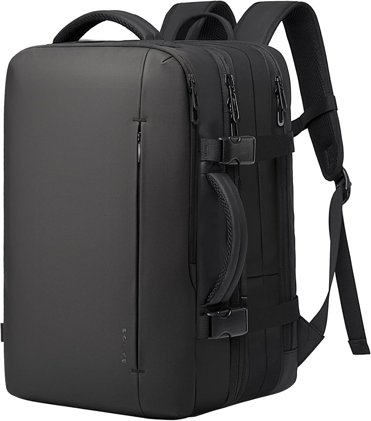 Convertible Carry-On Backpack with Laptop Compartment | Water-Resistant Travel Bag with Duffle Mode | Fits 17-Inch Laptop | Security Pocket