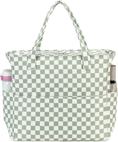 Sac de plage extra large avec compartiment étanche, sac de plage imperméable pour piscine et natation, sac fourre-tout pour le voyage