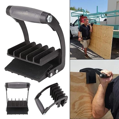 Sheet Material Lifting Handle One-Hand Plywood Drywall Grip Tool for Construction Carpentry Renovation Projects Ergonomic Heavy Duty