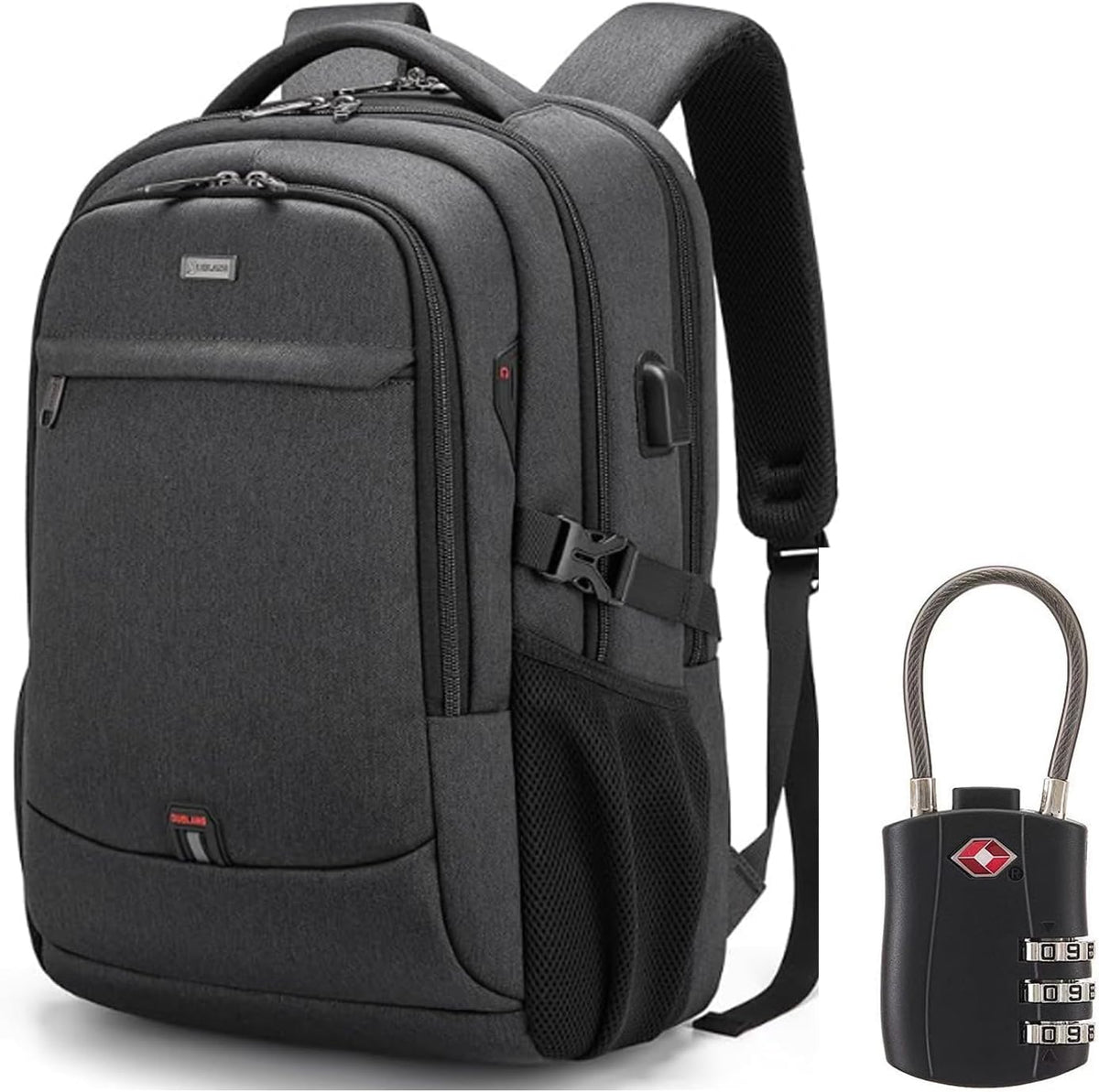 Tech-Ready Laptop Backpack with Charging Port, Anti-Theft Pocket & Multi-Day Compartments for Commute & Travel