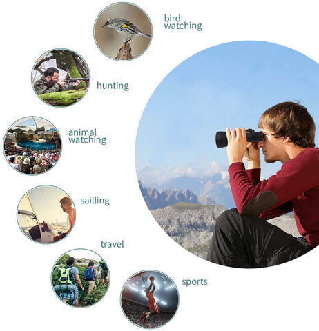 Ortekor VisionPro | Night Vision Binoculars with 60X60 HD Clarity | Ideal for Outdoor Adventures