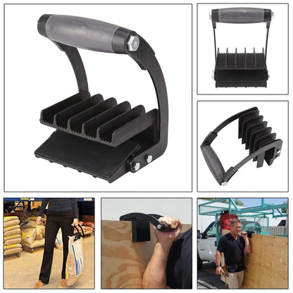 Sheet Material Lifting Handle One-Hand Plywood Drywall Grip Tool for Construction Carpentry Renovation Projects Ergonomic Heavy Duty