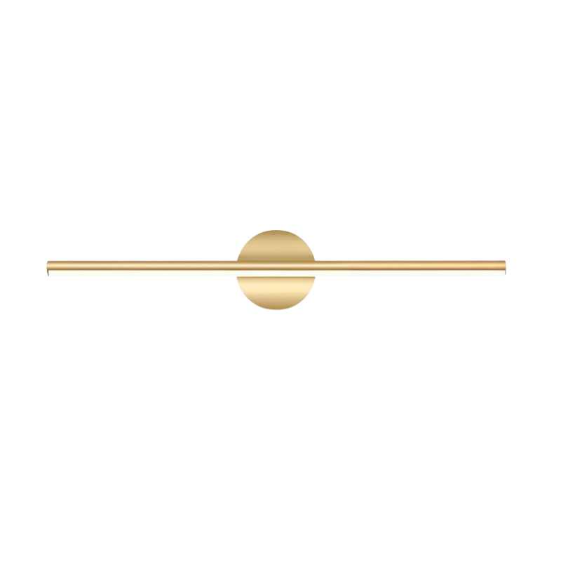 LED Wall Sconce Black & Gold Metal Modern Geometric Light Fixture for Living Room Bedroom Bathroom Warm White Accent Lighting