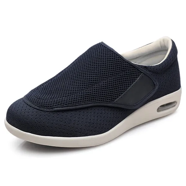 Orthopedic Sneakers for Edema & Sensitive Feet – Extra Wide Cushioned Walking Shoes with Adjustable Laces for Circulation & Diabetic Care