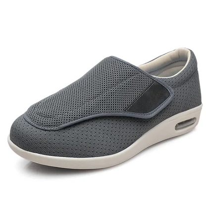 Orthopedic Sneakers for Edema & Sensitive Feet – Extra Wide Cushioned Walking Shoes with Adjustable Laces for Circulation & Diabetic Care