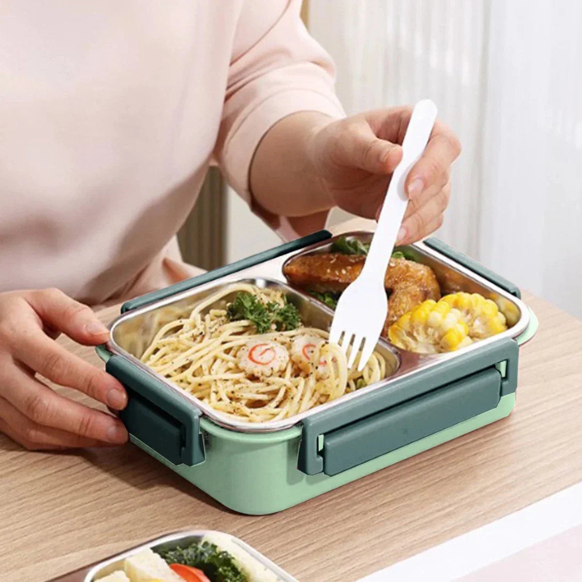 Thermal Food Jar Steel Construction Spill-Resistant Meal Prep Container Office Lunch School Commuting Portable Hot Food Storage Reusable Sta