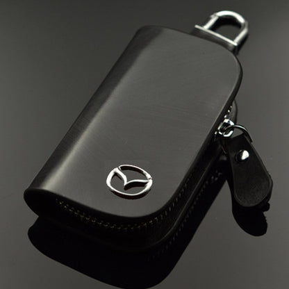 Signal Blocking Car Key Pouch with Dual-Chamber RFID Protection | Keyless Entry Anti-Theft Faraday Bag | Compact 5.5×4 in Shielded Holder
