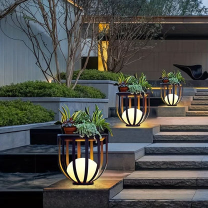 Aurevia - SolarGlow Remote Control Outdoor Garden Lamp