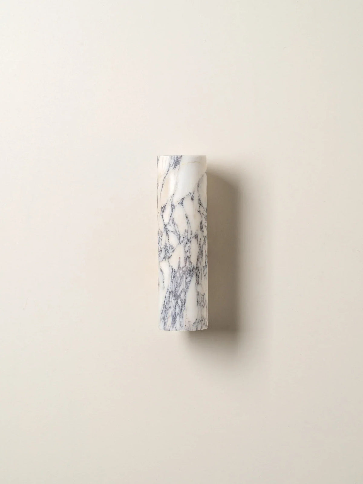 Natural Marble Sconce Dual Beam Design for Vanity Mirror Accent Hallway Bath Dimmable G9 LED Socket 9.4 Inch Height Stone Finish