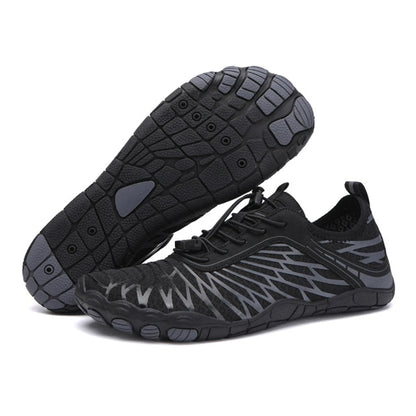 Quick-Dry Water Shoes with Non-Slip Rubber Sole for Beach, Pool & Water Sports | Unisex Lightweight Aqua Sneakers