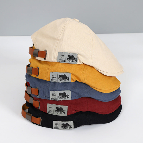Adjustable Men's Flat Cap with Custom Fit Strap for Everyday Casual & Dress Wear