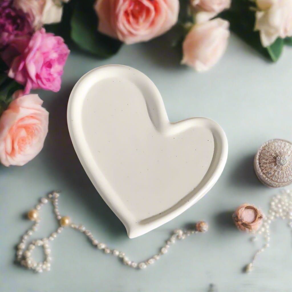 Luxe Jewelry Organizer Tray - Premium Ceramic, Elegant Design
