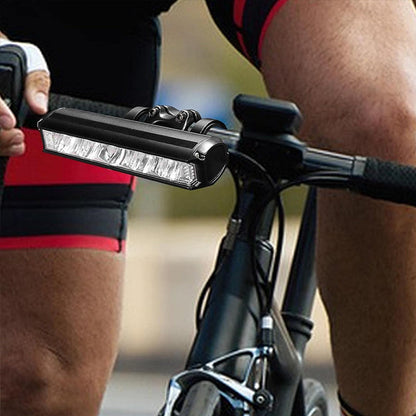 Phare de vélo ultra-lumineux de 900 lumens avec faisceau grand angle à 180° pour la sécurité nocturne