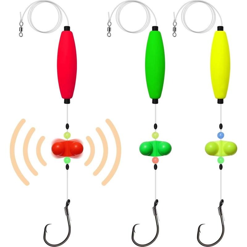 Fishing Essentials | Pre-Rigged Fishing Rig with Adjustable Depth | Instant Setup for Targeting Catfish
