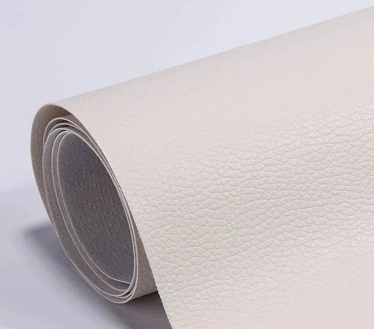 Peel-and-Stick Faux Leather Upholstery Repair Sheet – Cut to Size for Couches, Car Seats & Furniture – 8×55 in Restoration Patch