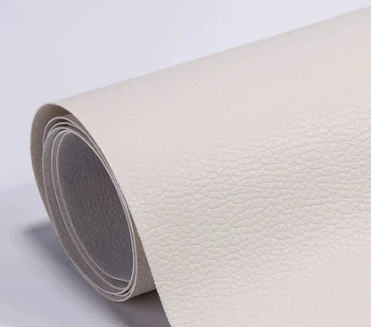 Peel-and-Stick Faux Leather Upholstery Repair Sheet – Cut to Size for Couches, Car Seats & Furniture – 8×55 in Restoration Patch