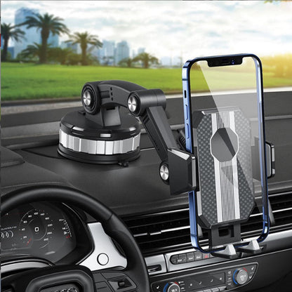 Adjustable Windshield Phone Mount with Extendable Arm for Smartphones & GPS Navigation in Cars, Trucks, SUVs